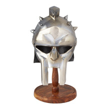 Load image into Gallery viewer, Miniature Gladiator Helmet (Maximus Decimus Meridius) SKU
